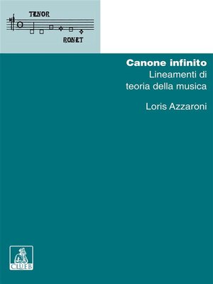 cover image of Canone infinito